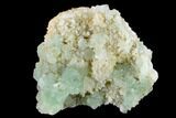 Fluorite with Manganese Inclusions on Quartz - Arizona #133670-1